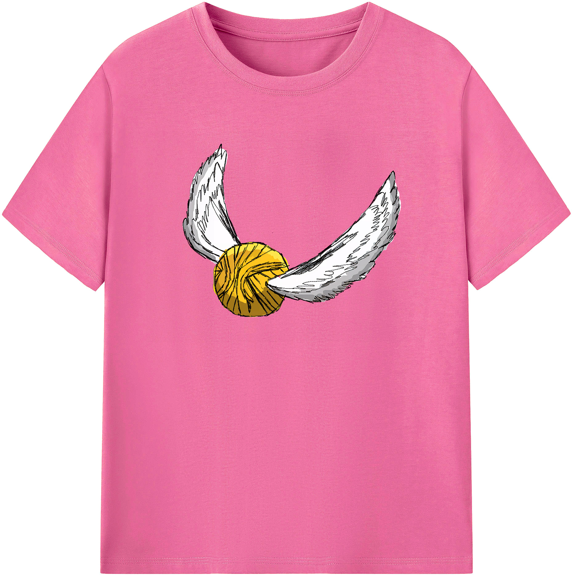 （画像用） Harry Potter ハリー・ポッターシリーズ レディースカジュアルプリントTシャツ（綿100％）